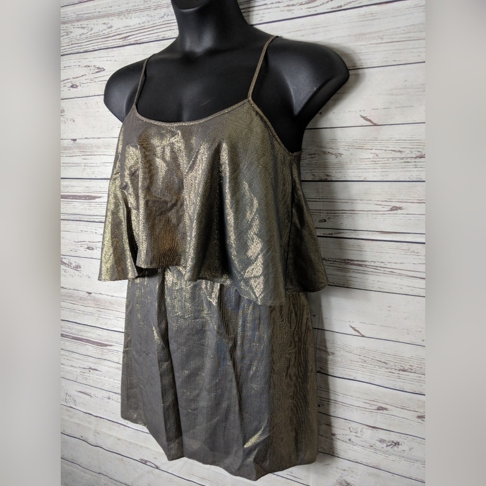 Elizabeth and James XS Gold Brenna Tank Dress - Picture 4 of 8